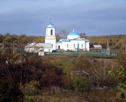 Знаменская церковь в с. Ляховка